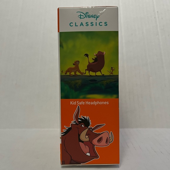 Lion King Safe Headphones Volume Limiting Age 6+ Volume Limiting Wired W/micr - Picture 2 of 4